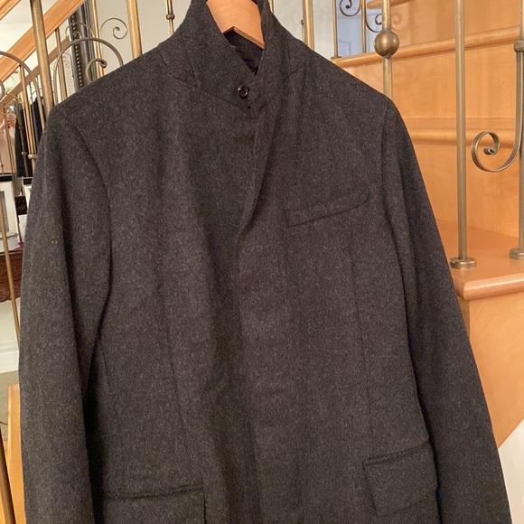 PRADA Virgin wool coat  Size 46 (S) men. - Picture 2 of 11